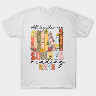 All Together Now Summer Reading 2023 T-Shirt